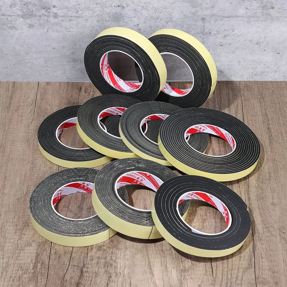 EVA sponge single-sided tape shockproof foam sealant strip 10-30MM car foam pad sound insulation buffer anti-collision foam tape