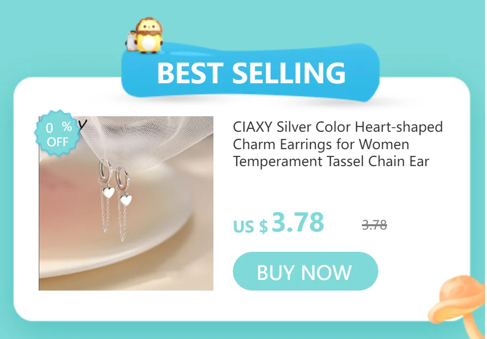 CIAXY Silver Color Asymmetrical Long Earrings for Women Temperament Tassel Ear Chain Ear Buckles Fashion Indian Jewelry Gift