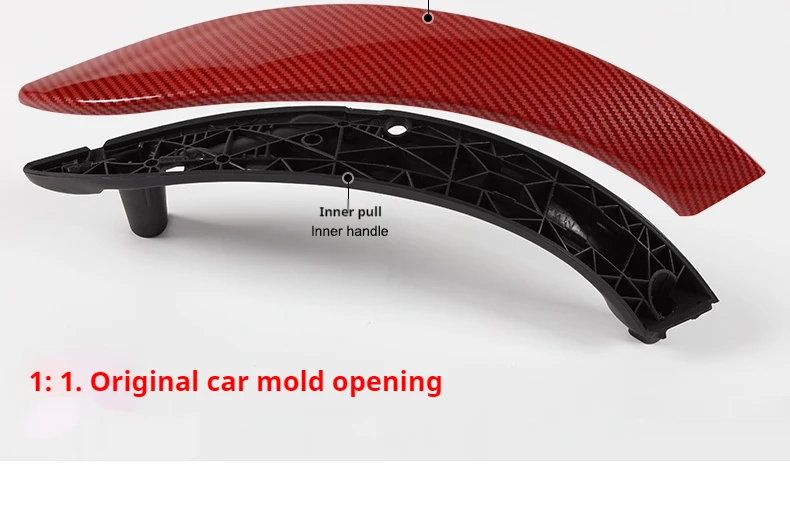 RHD LHD Carbon Fiber Car Inner Door Pull Handle Trim Cover for BMW 3 4 Series F30 F31 F32 F33 F34 F35 F36 F80 F82 F83 2013-2018