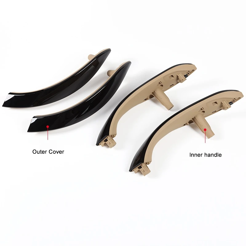 RHD LHD Carbon Fiber Car Inner Door Pull Handle Trim Cover for BMW 3 4 Series F30 F31 F32 F33 F34 F35 F36 F80 F82 F83 2013-2018
