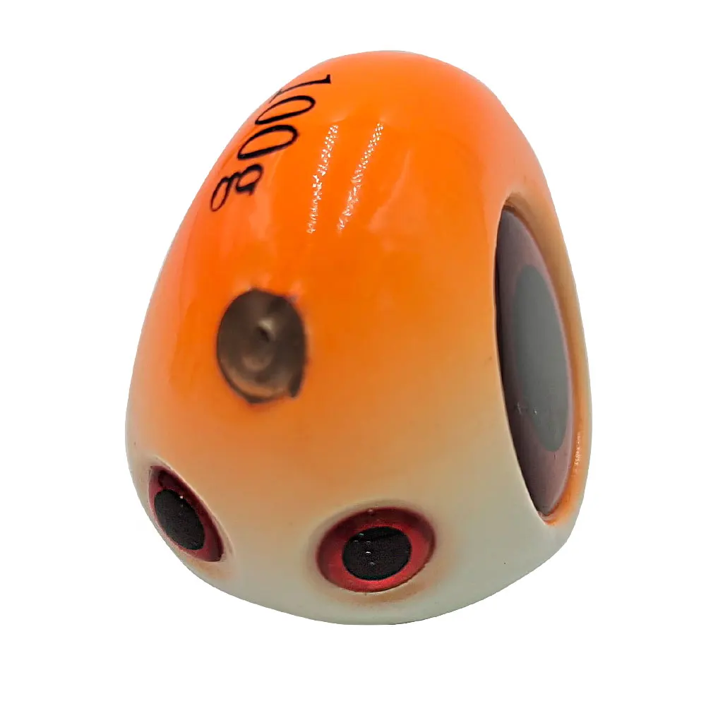 60g/80g/100g/ Metal Tenya Madai  Kabura Jig  deep sea slow jig head with skirt  lead lureluminous  Fishing Bait  inchiku
