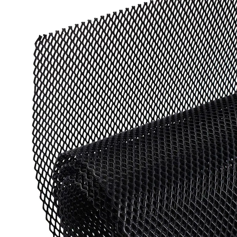 Universal Car Grill Mesh Aluminum Alloy Auto Grille Insert Bumper Rhombic Hole Mesh 3x6mm 4x8mm 6x12mm 8x16mm Car Radiator Grill
