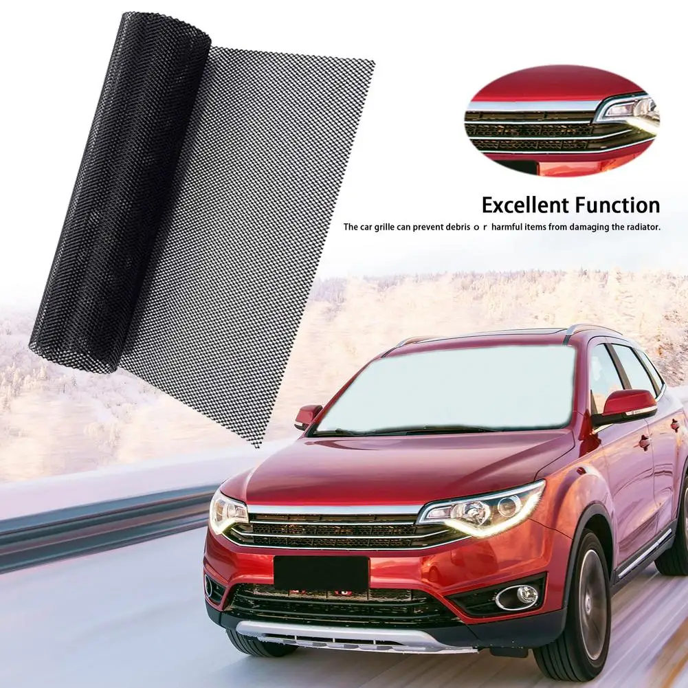 Universal Car Grill Mesh Aluminum Alloy Auto Grille Insert Bumper Rhombic Hole Mesh 3x6mm 4x8mm 6x12mm 8x16mm Car Radiator Grill