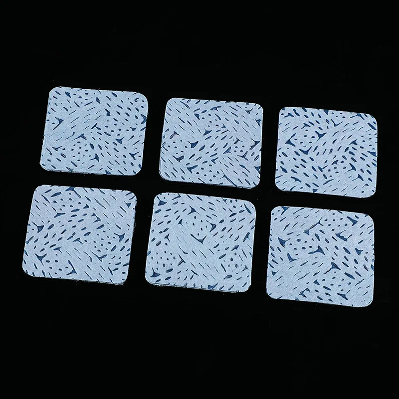 200PCS Pink/White Eyelash Glue Remover Wipe Lint-Free Cotton Wipes Glue Bottle Mouth Cleaning Paper Cleaner Pads with Box