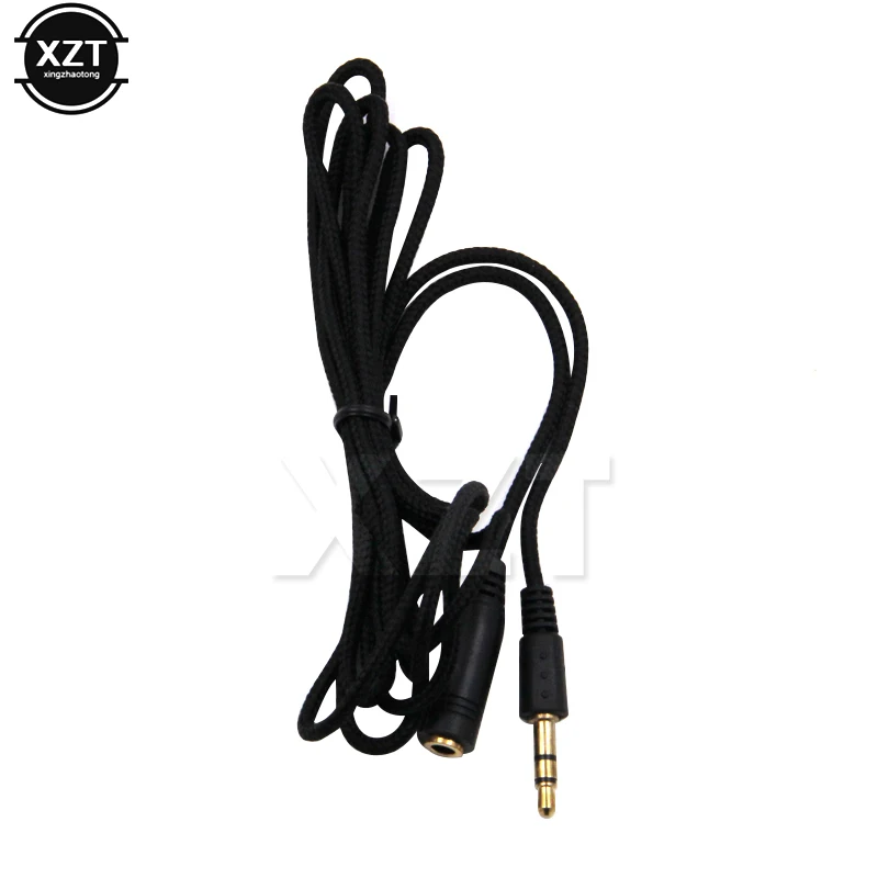 1.5m/3m/5m Headphone Extension Cable 3.5mm Jack Male to Female 3.5mm AUX Cable Audio Stereo Extender Cord Earphone Speaker