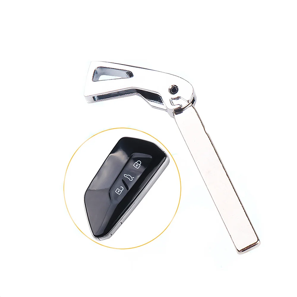 Keychannel 1PCS Car Key Blade for Golf8 New Model Keyless Remote Proximity Key Emergency Replacement Blade HU162T Blade