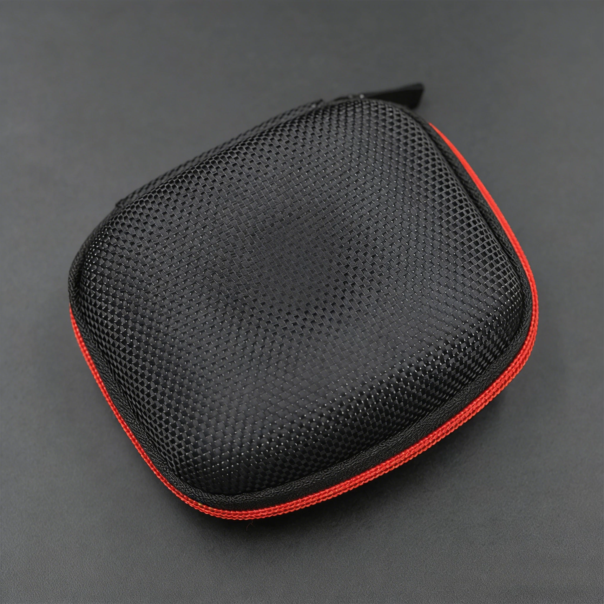 Earphone Storage Bag Square Headset Box Indoor Outdoor Travelling Earphones Storaging Case Accessories with Zipper
