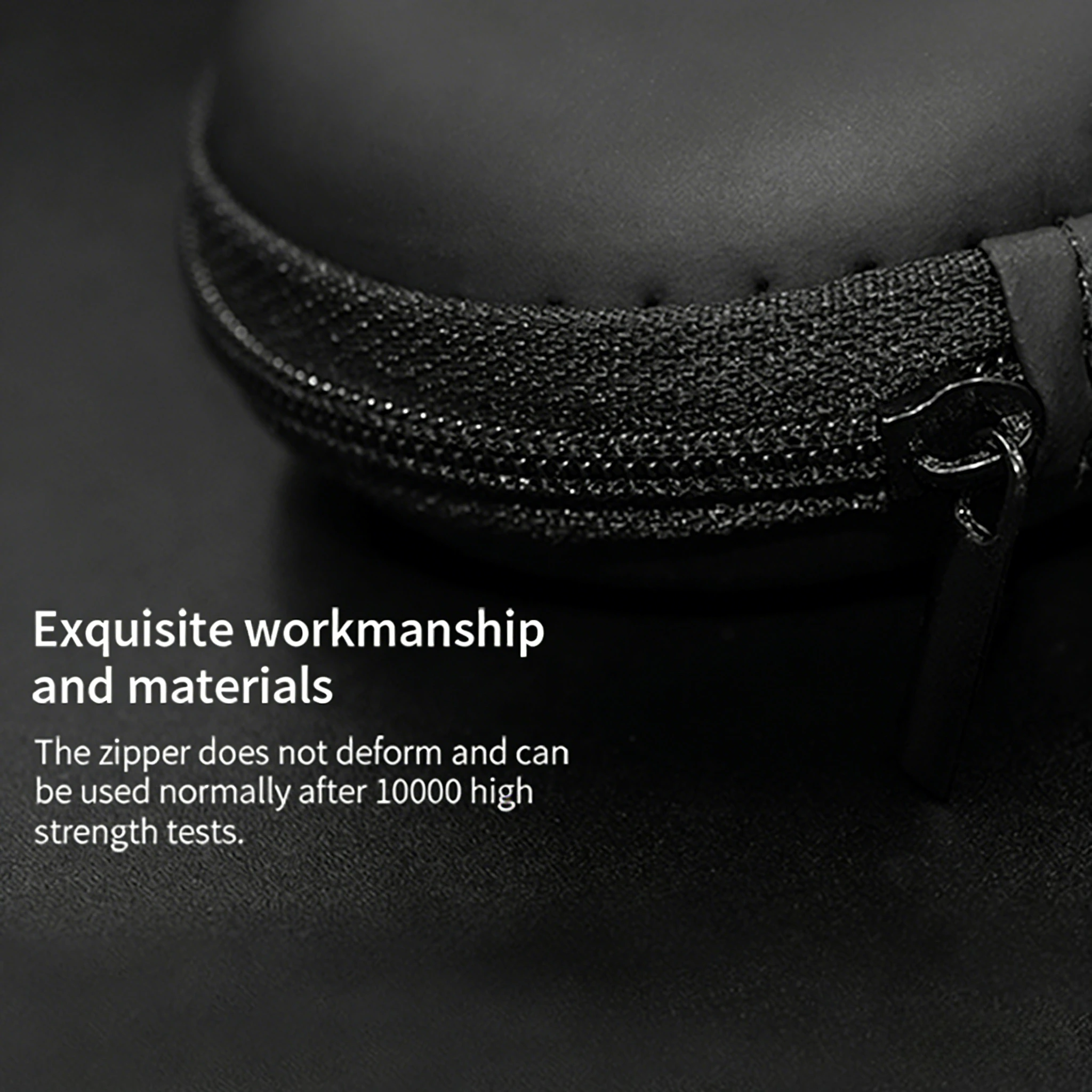 Earphone Storage Bag Square Headset Box Indoor Outdoor Travelling Earphones Storaging Case Accessories with Zipper