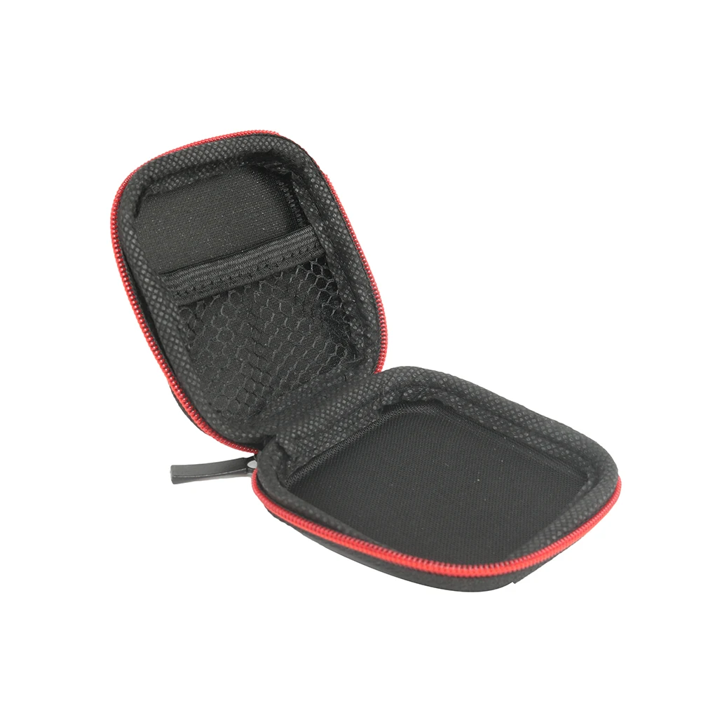 Earphone Storage Bag Square Headset Box Indoor Outdoor Travelling Earphones Storaging Case Accessories with Zipper