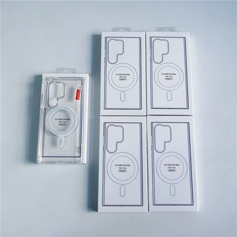 Original For Magsafe Magnetic Case for Samsung Galaxy S26 S25 S24 S21 FE S22 S23 Ultra Plus Wireless Charging Shockproof Cover