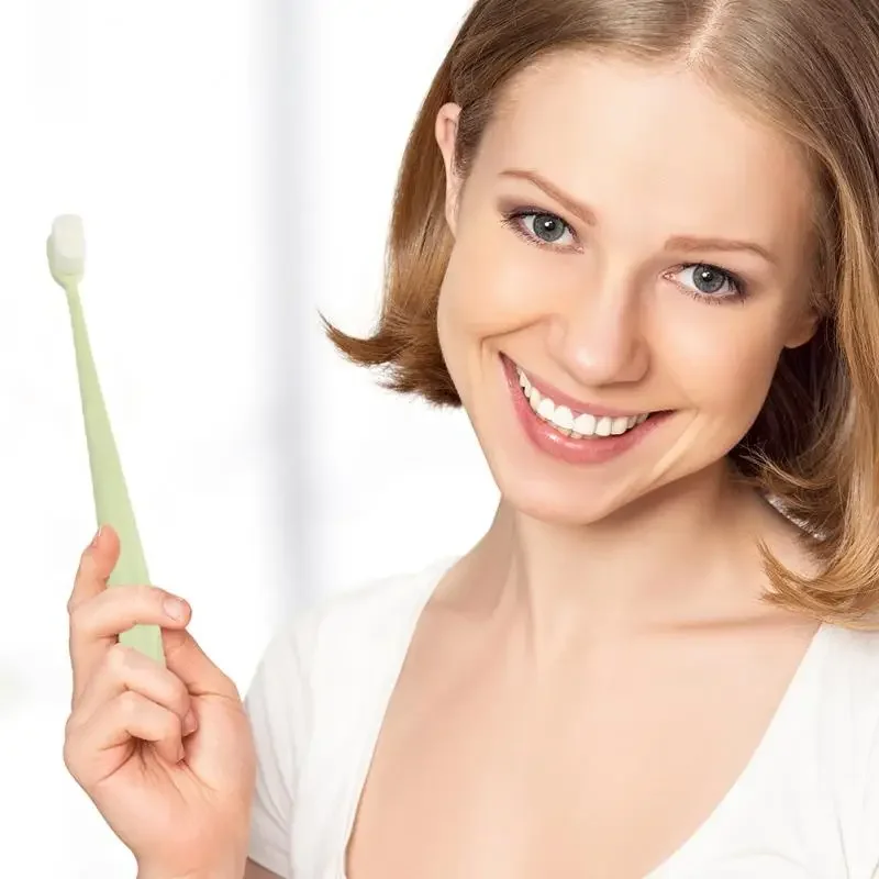 NEW Ultra-fine Soft Toothbrush Million Nano Bristle Adult Tooth Brush Teeth Deep Cleaning Portable Travel Dental Oral Care Brush
