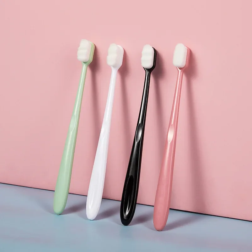 NEW Ultra-fine Soft Toothbrush Million Nano Bristle Adult Tooth Brush Teeth Deep Cleaning Portable Travel Dental Oral Care Brush