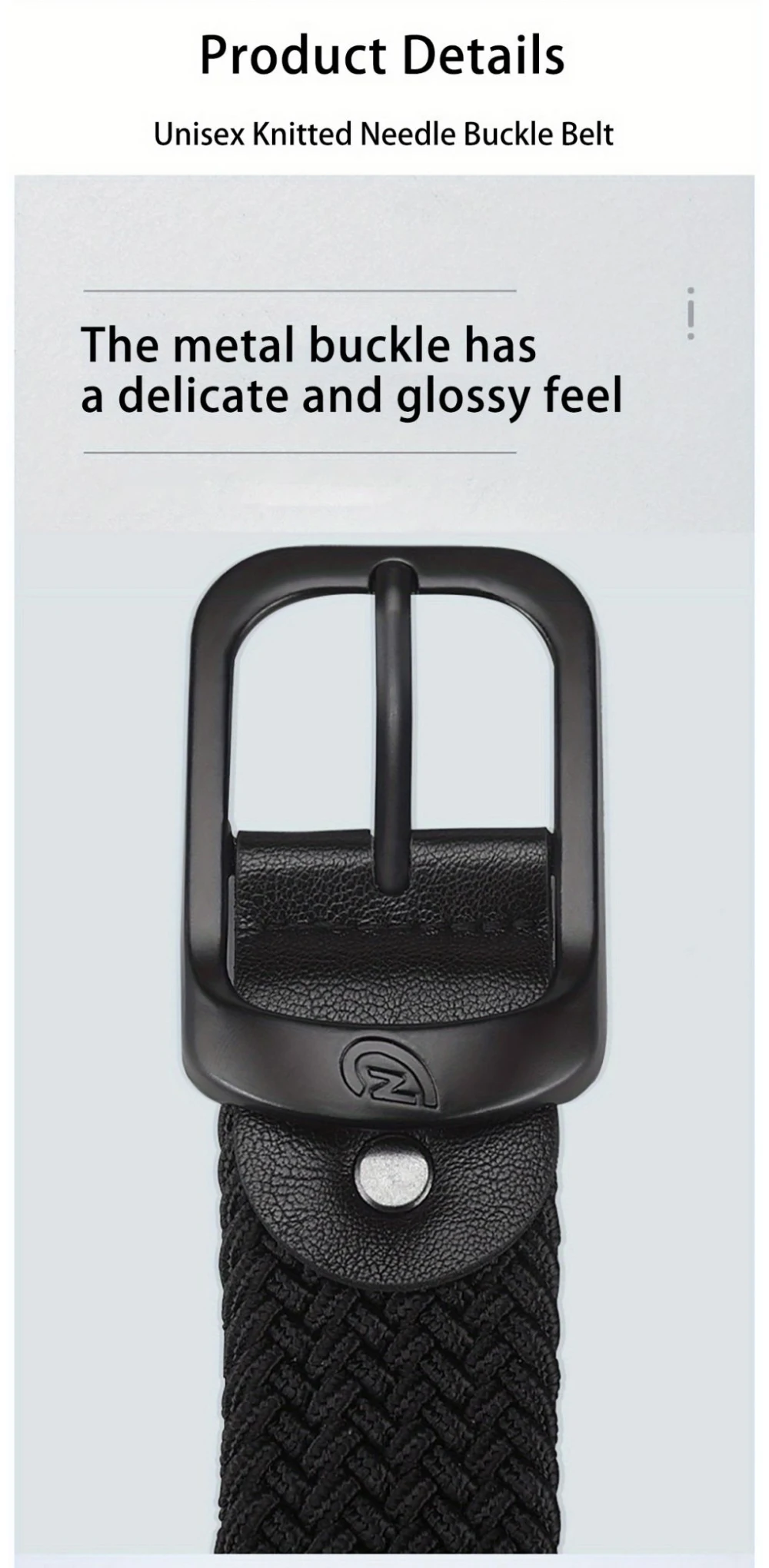Men's Belt Casual Woven Elastic Belt Outdoor Sports Women's Belt No Need for Punching Climbing Work Belt For Men Women Fashion