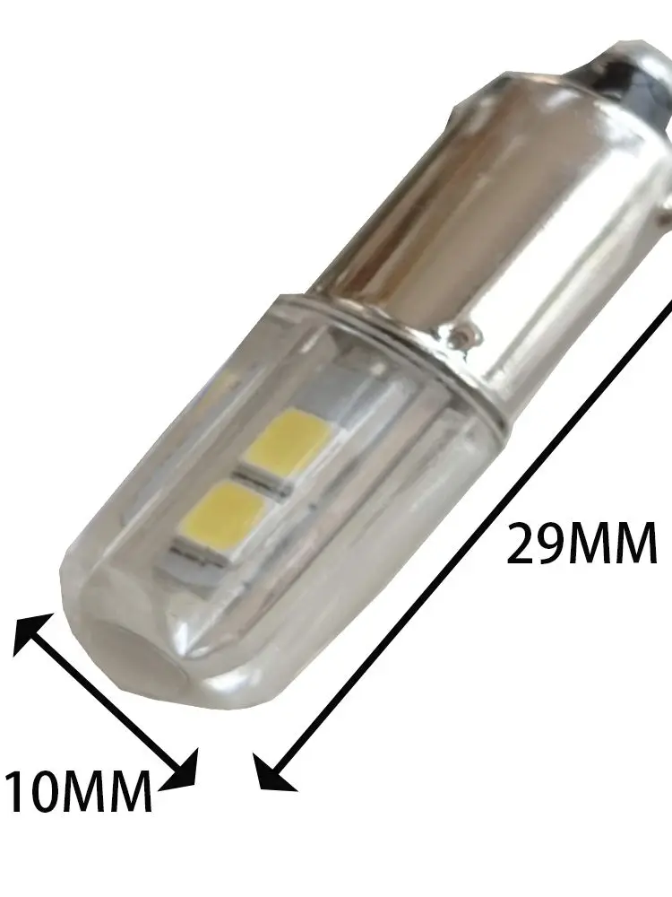 2PCS E10 T4w H21W  Ba9s BA9 BA9S 57 756 1816 1891 1893 Led Bulb lamp Auto Car LED Indicator Light Bulb 6V 6.3V 12V  Warning LED