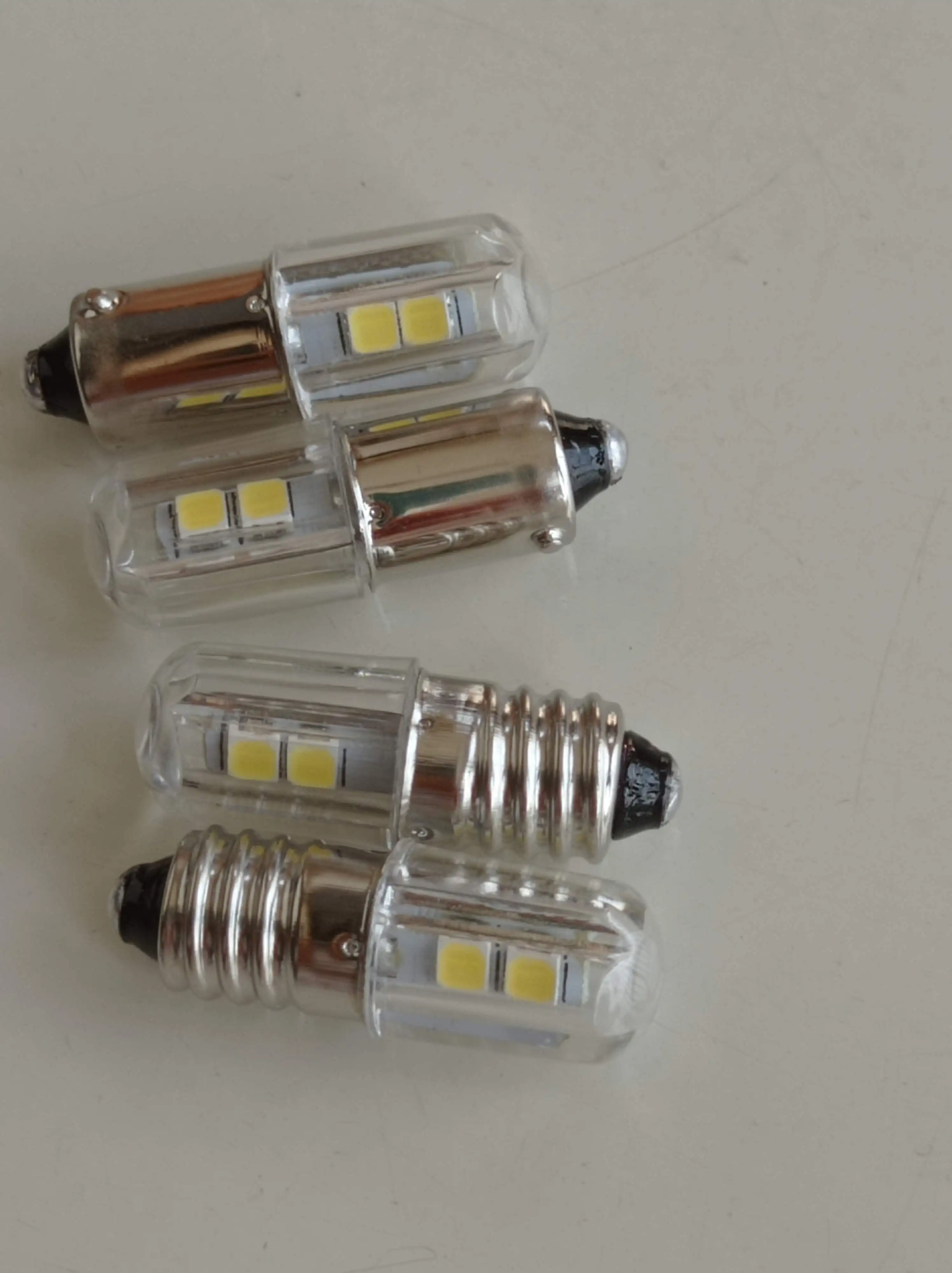 2PCS E10 T4w H21W  Ba9s BA9 BA9S 57 756 1816 1891 1893 Led Bulb lamp Auto Car LED Indicator Light Bulb 6V 6.3V 12V  Warning LED