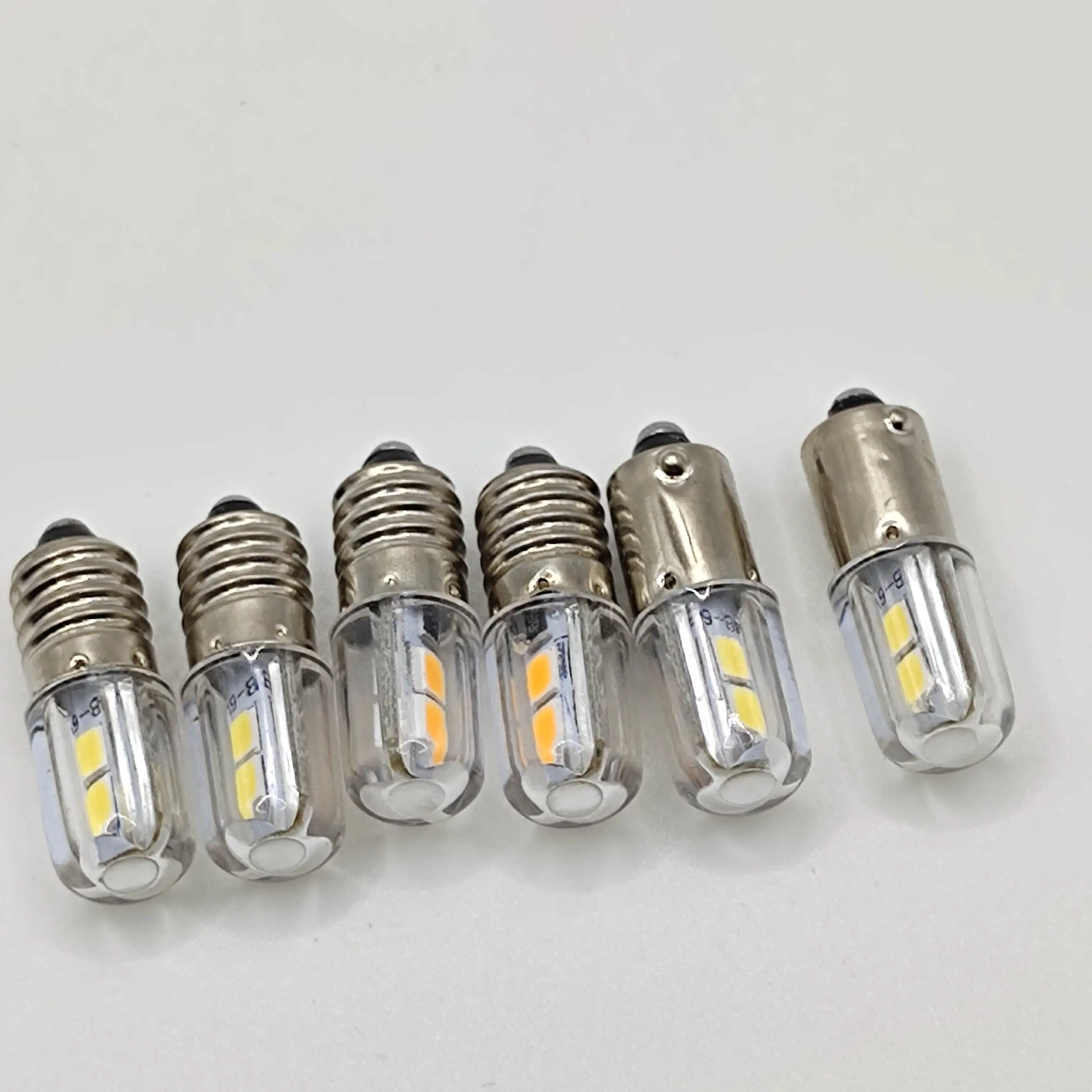 2PCS E10 T4w H21W  Ba9s BA9 BA9S 57 756 1816 1891 1893 Led Bulb lamp Auto Car LED Indicator Light Bulb 6V 6.3V 12V  Warning LED