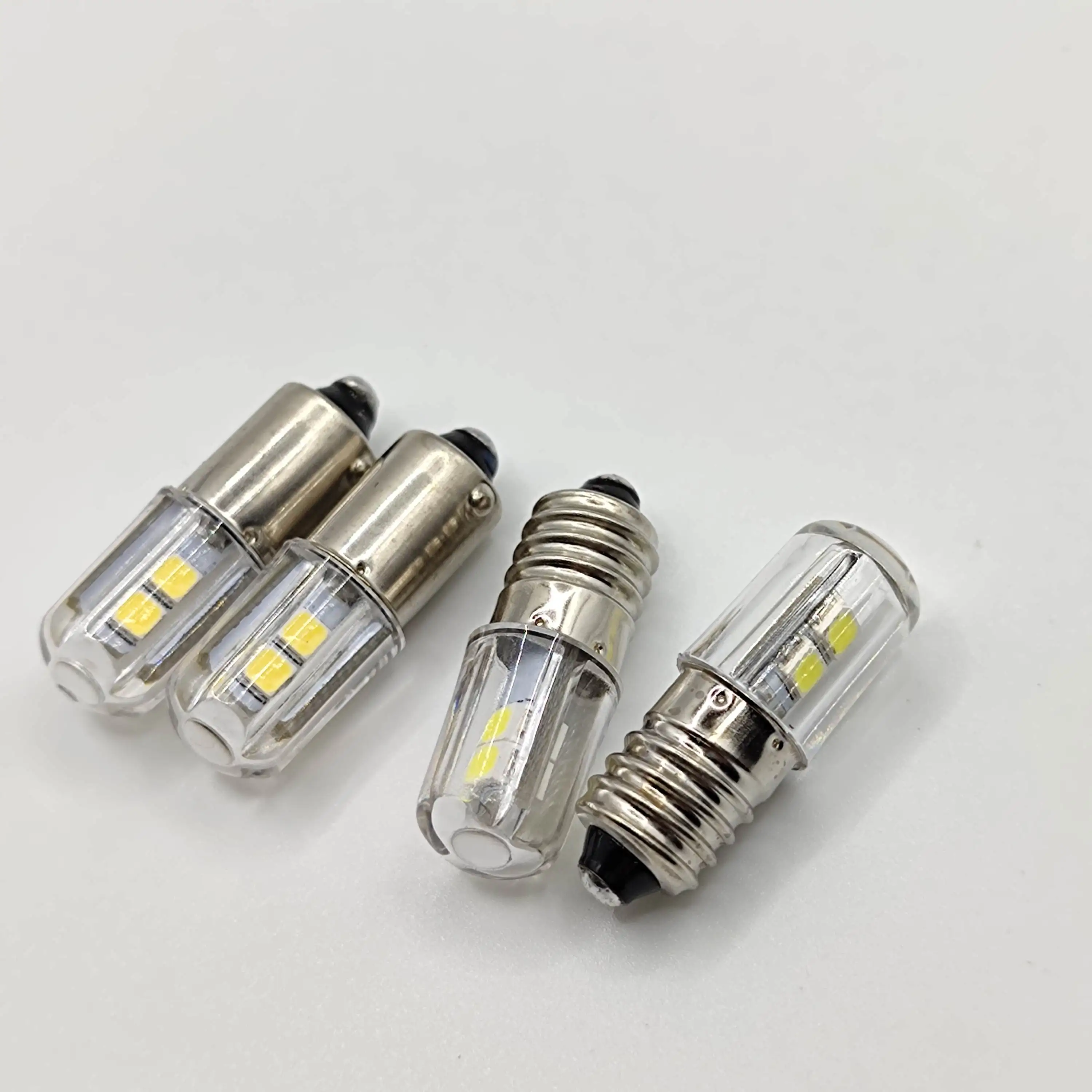 2PCS E10 T4w H21W  Ba9s BA9 BA9S 57 756 1816 1891 1893 Led Bulb lamp Auto Car LED Indicator Light Bulb 6V 6.3V 12V  Warning LED