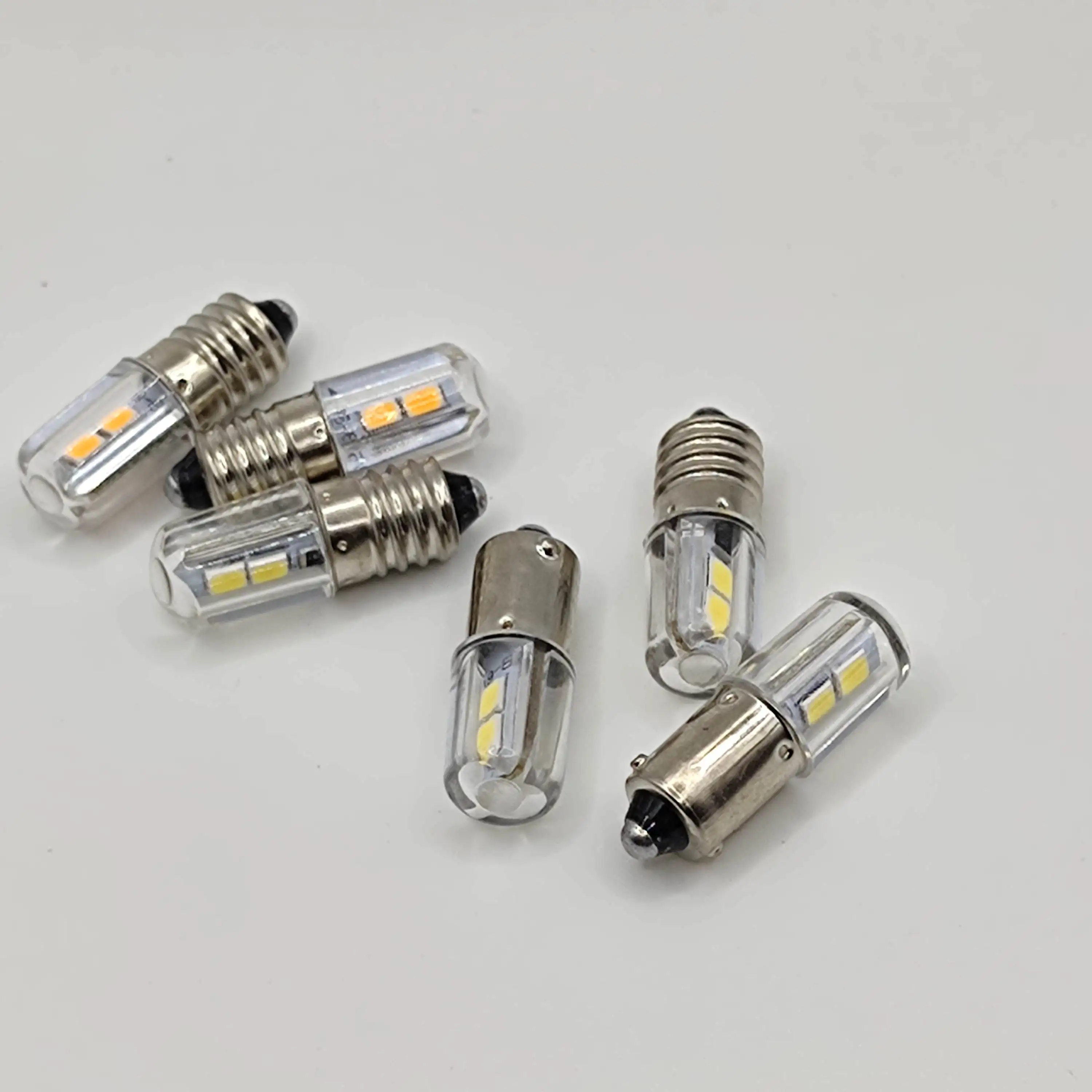 2PCS E10 T4w H21W  Ba9s BA9 BA9S 57 756 1816 1891 1893 Led Bulb lamp Auto Car LED Indicator Light Bulb 6V 6.3V 12V  Warning LED
