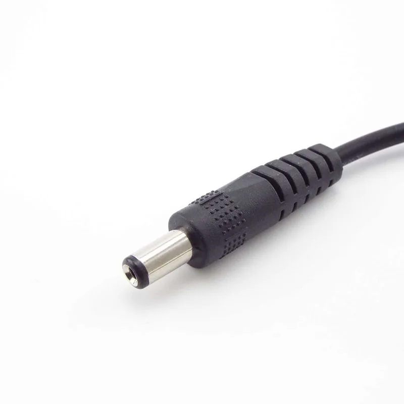 12V 3A DC male to male Power supply diy cord cable 5.5 x 2.1mm Male CCTV Adapter Connector Power Extension Cords 0.5M/1M/2M