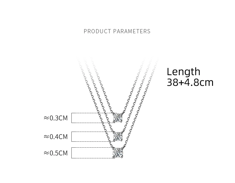 La Monada 38+4.8cm Silver Necklace For Women Fine Silver 925 Jewelry Fashion Neck Minimalist Pendants 925 Silver Chains Woman