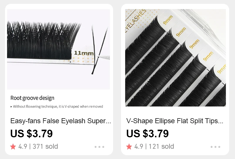 ANNAFRIS 16Rows C D DD Curl Individual Faux Mink Matte Eyelashes Extension Natural Soft Premium Classic Volume Lashes Maquiagem