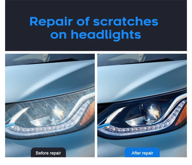 Car Headlight Polishing Evaporator Liquid Car Polish Headlights Liquid Polymer Lamps Regeneration Restoration Remover