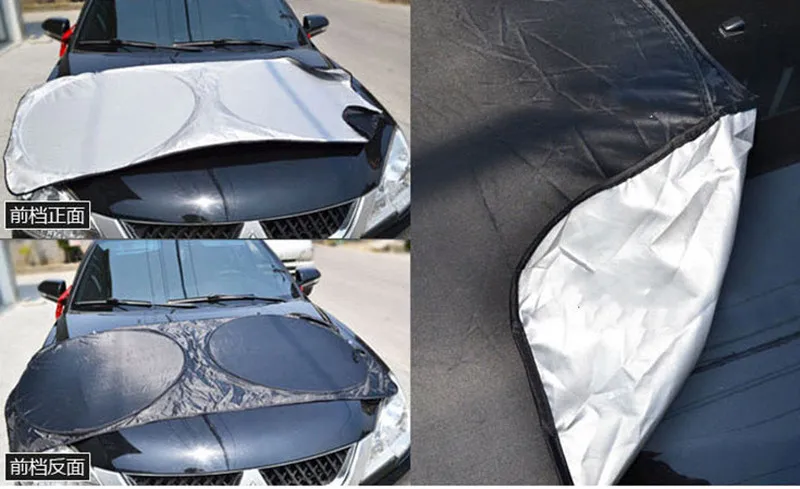 Universal UV Protection Shield Front Rear Car Window Car SunShade Anti Snow Ice Sunshade Sun Shade Visor Windshield Cover Auto