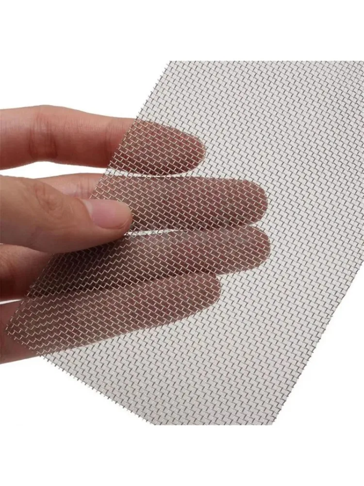Stainless Steel Mesh for Household Mosquito Rodent Prevention.Thickened Self-adhesive Stainless Steel Doors, Windows Screens