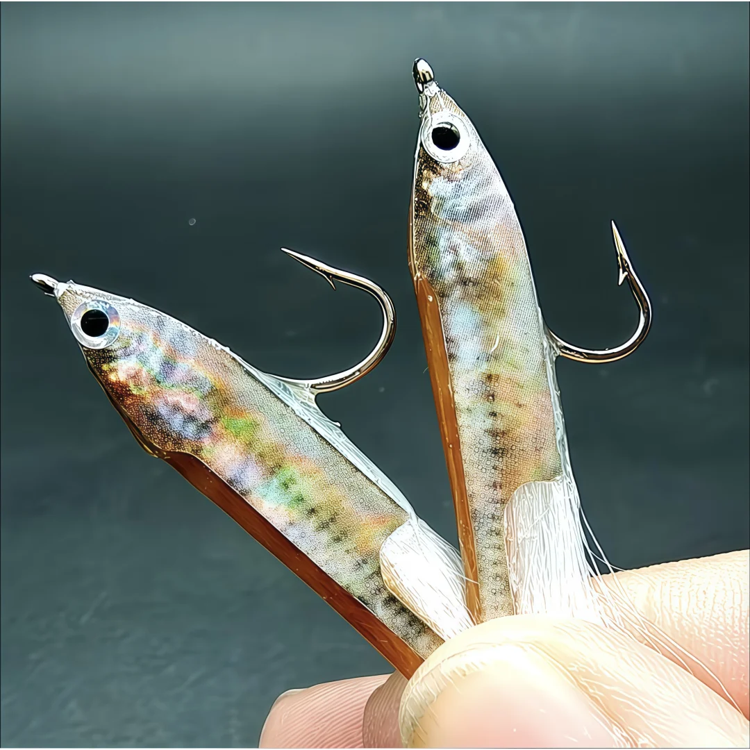 5/6pcs Realistic Minnow Fly Fishing Lures with 3D Eyes, Baitfish Lure Trout & Bass Fishing Baits for Freshwater & Saltwater