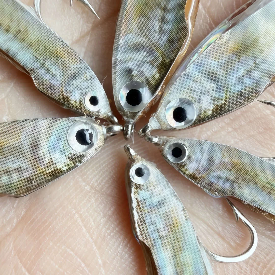 5/6pcs Realistic Minnow Fly Fishing Lures with 3D Eyes, Baitfish Lure Trout & Bass Fishing Baits for Freshwater & Saltwater