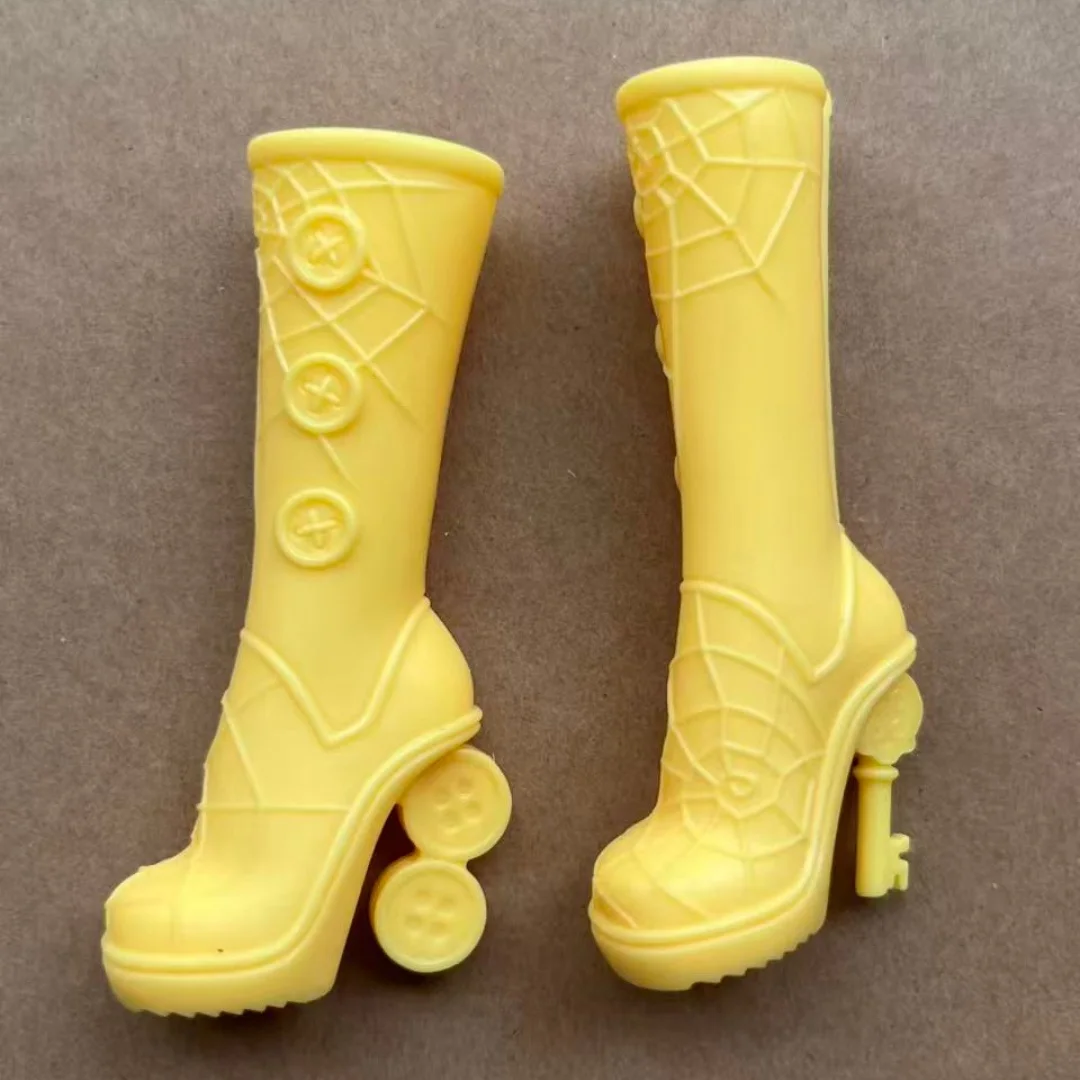 Monster Doll Shoes Boots Sandals Gray Black Brown Yellow White Color Doll Decors DIY Dressing Doll Parts