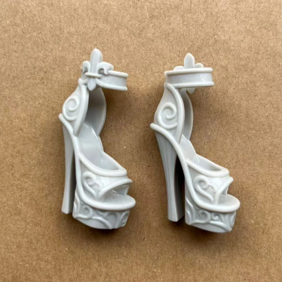 Monster Doll Shoes Boots Sandals Gray Black Brown Yellow White Color Doll Decors DIY Dressing Doll Parts