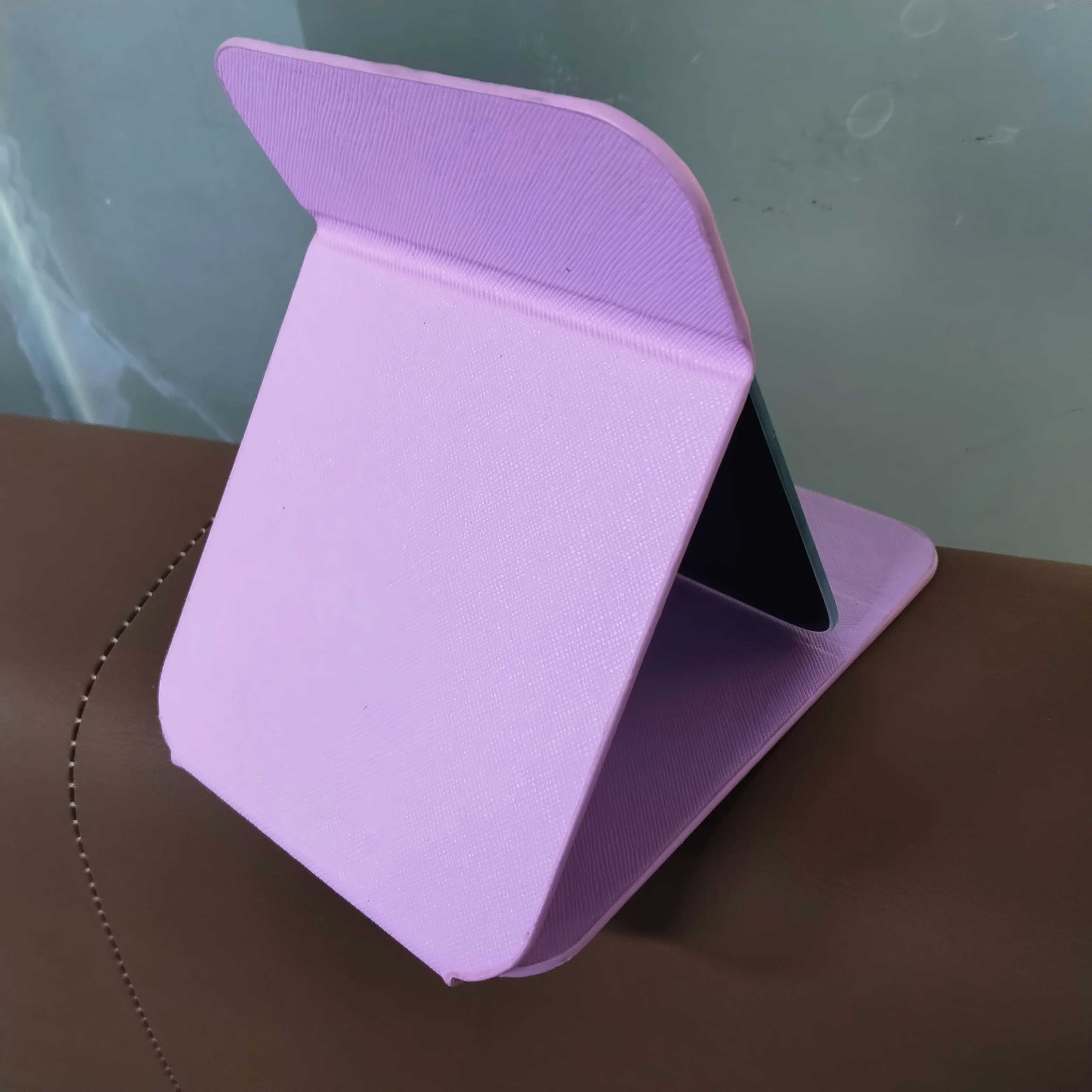 Compact Portable Foldable Makeup Mirror Travel-Friendly Stylish Desktop Tool for Students Boys & Girls