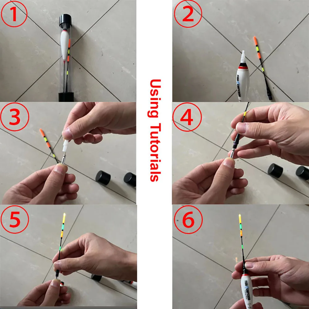 4Pcs/Lot Summer Fishing LED Night Luminous Electronic Float BuoyLarge Buoyancy 3g-13g With CR425 Battery 2026 Fishing Tackle