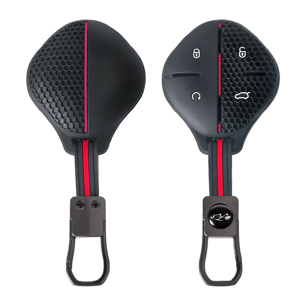 New Silicone Car Key Cover Key Bag Set for Chery Jetour Dashing X-1 Plus DTC IDM 2022 2024 Remote Case Holder Shell Accessories