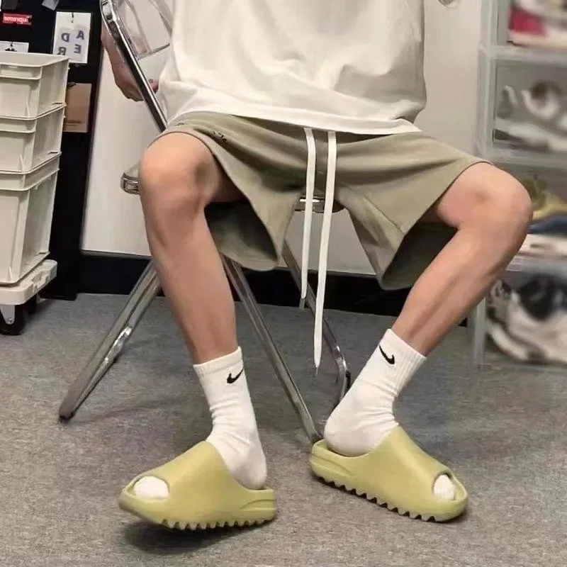 Brand High Quality Super Soft EVA Sole Summer Slippers for Men Bathroom Slippers Home Slides Couple Beach Male Slipper