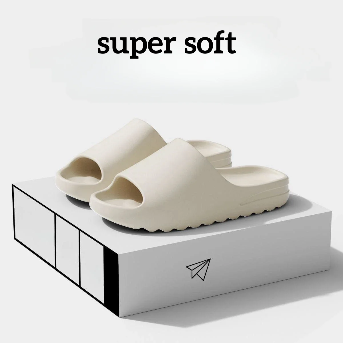 Brand High Quality Super Soft EVA Sole Summer Slippers for Men Bathroom Slippers Home Slides Couple Beach Male Slipper