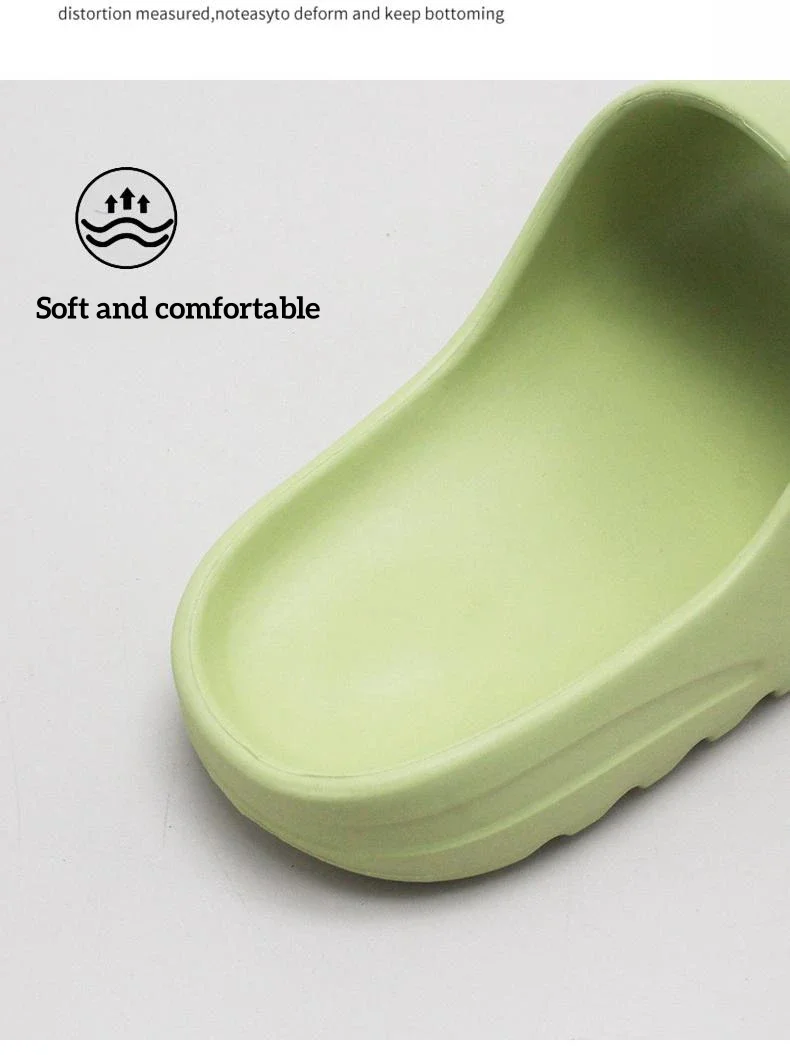 Brand High Quality Super Soft EVA Sole Summer Slippers for Men Bathroom Slippers Home Slides Couple Beach Male Slipper