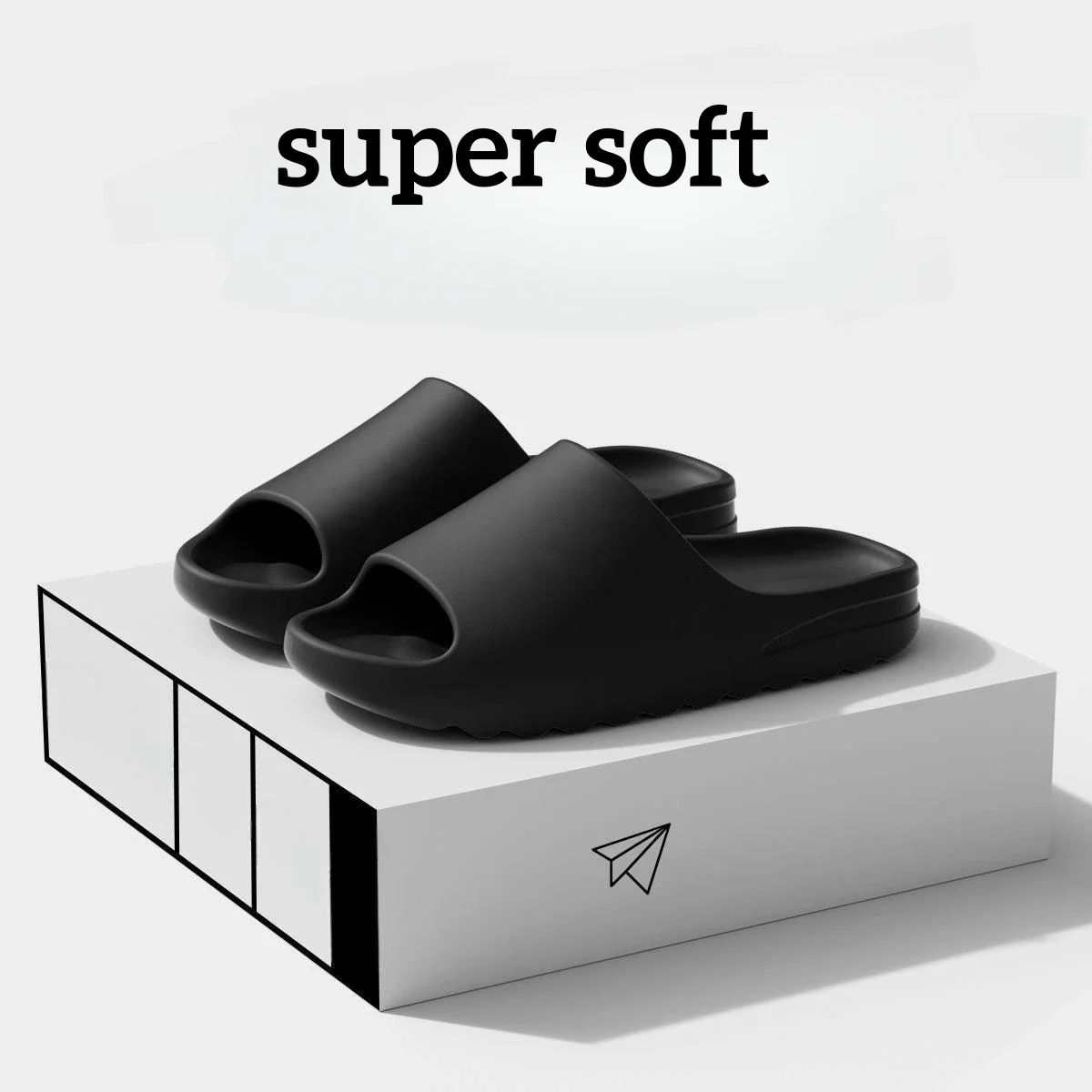 Brand High Quality Super Soft EVA Sole Summer Slippers for Men Bathroom Slippers Home Slides Couple Beach Male Slipper