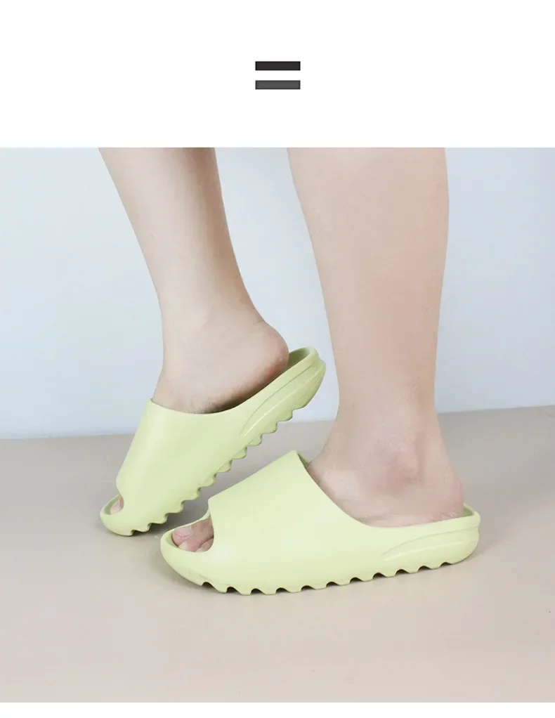 Brand High Quality Super Soft EVA Sole Summer Slippers for Men Bathroom Slippers Home Slides Couple Beach Male Slipper