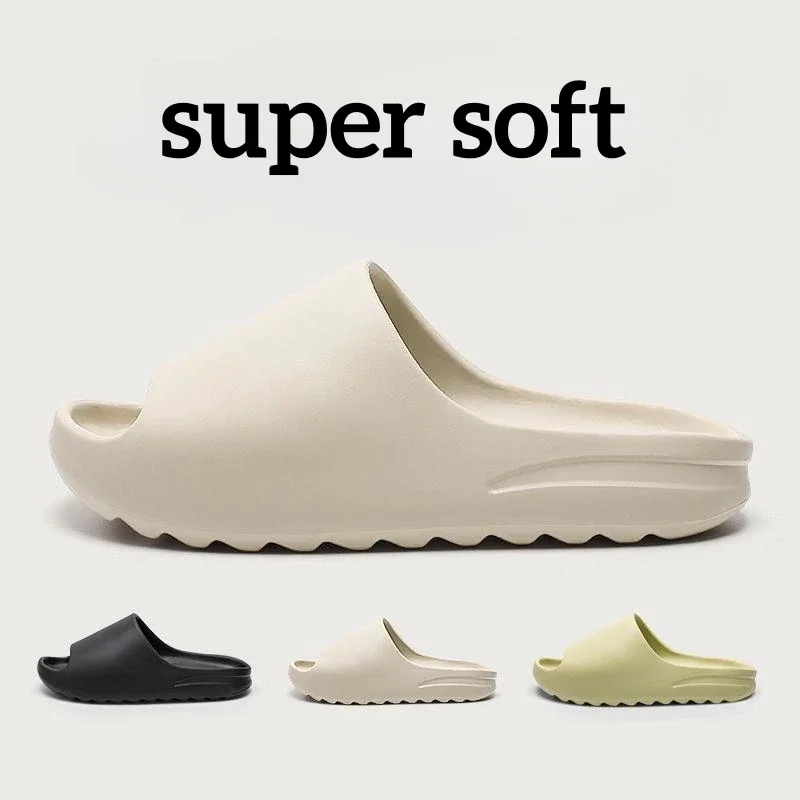 Brand High Quality Super Soft EVA Sole Summer Slippers for Men Bathroom Slippers Home Slides Couple Beach Male Slipper