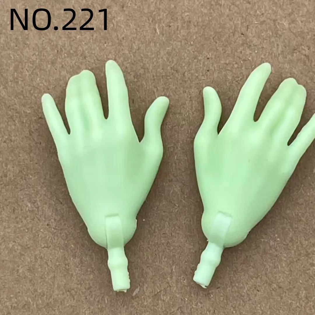 Monster Doll Replacements Hands Feet Legs Elbows DIY Doll Dressing Accessories Colorful Parts for Personality Doll Use