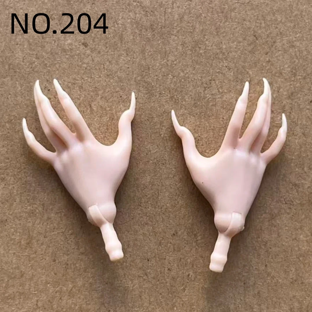 Monster Doll Replacements Hands Feet Legs Elbows DIY Doll Dressing Accessories Colorful Parts for Personality Doll Use