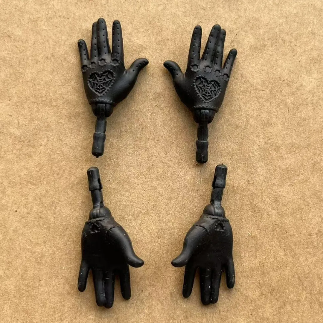 Monster Doll Replacements Hands Feet Legs Elbows DIY Doll Dressing Accessories Colorful Parts for Personality Doll Use