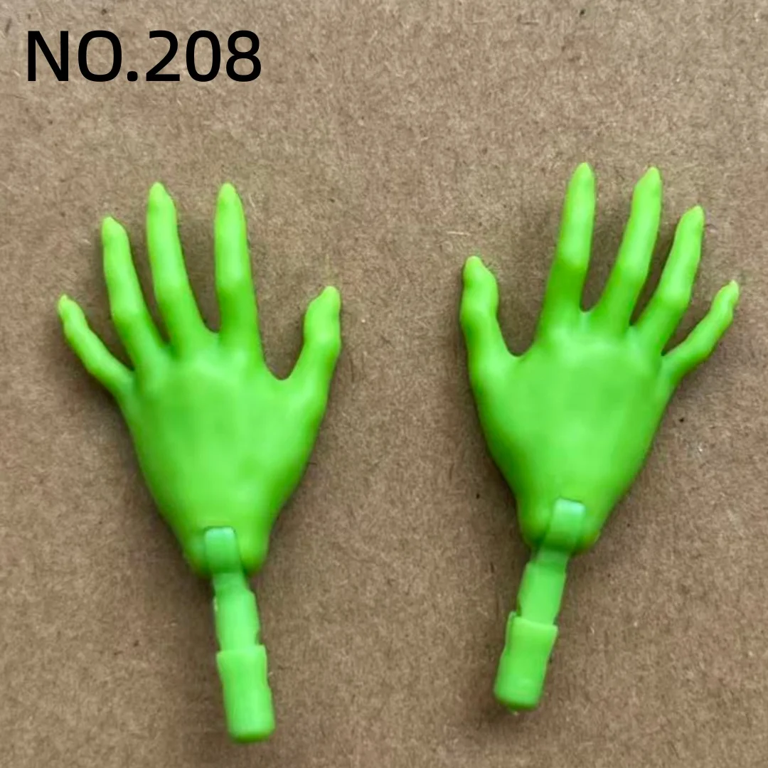 Monster Doll Replacements Hands Feet Legs Elbows DIY Doll Dressing Accessories Colorful Parts for Personality Doll Use
