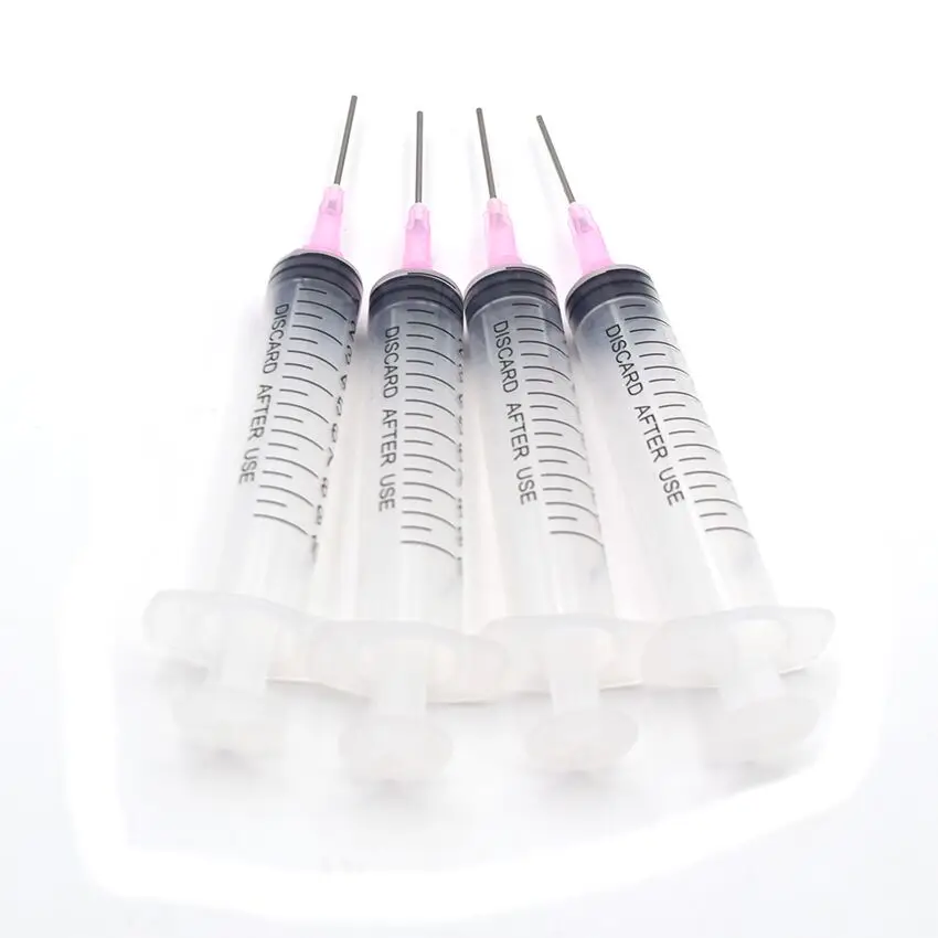 4Pcs 10ML Syringes Or Needles For Inkjet Printer Ciss Cartridge Ink Refill Tools