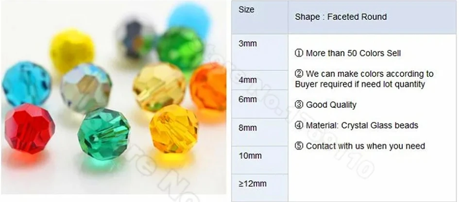 Mixed Color & Size & Shape Total About 10G Loose Austria Crystal Beads Glass Seed Beads For Kids Jewelry DIY Making Accessorie