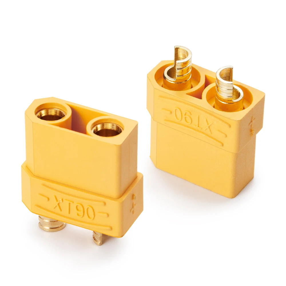 MIBIDAO EC5 to T Deans Female Male Connector RC Lipo Battery Control Parts Banana Plug Adapter