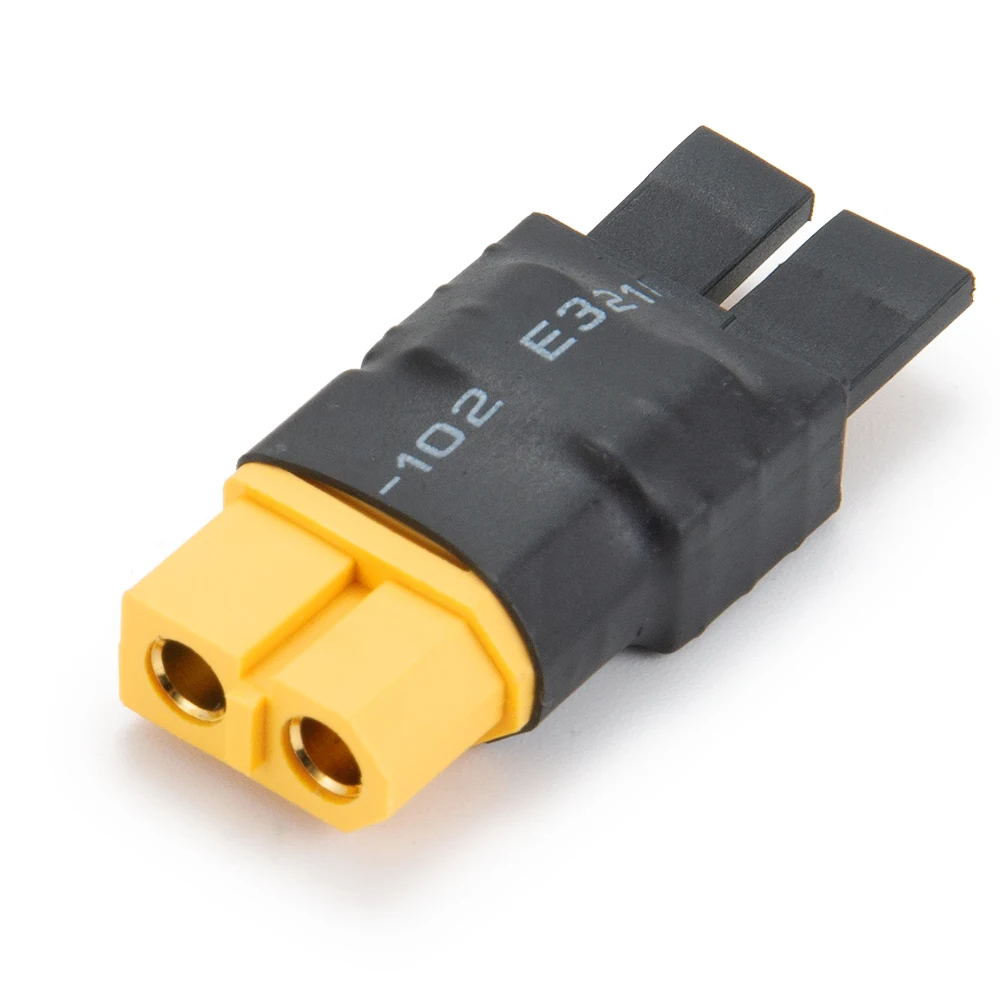 MIBIDAO EC5 to T Deans Female Male Connector RC Lipo Battery Control Parts Banana Plug Adapter