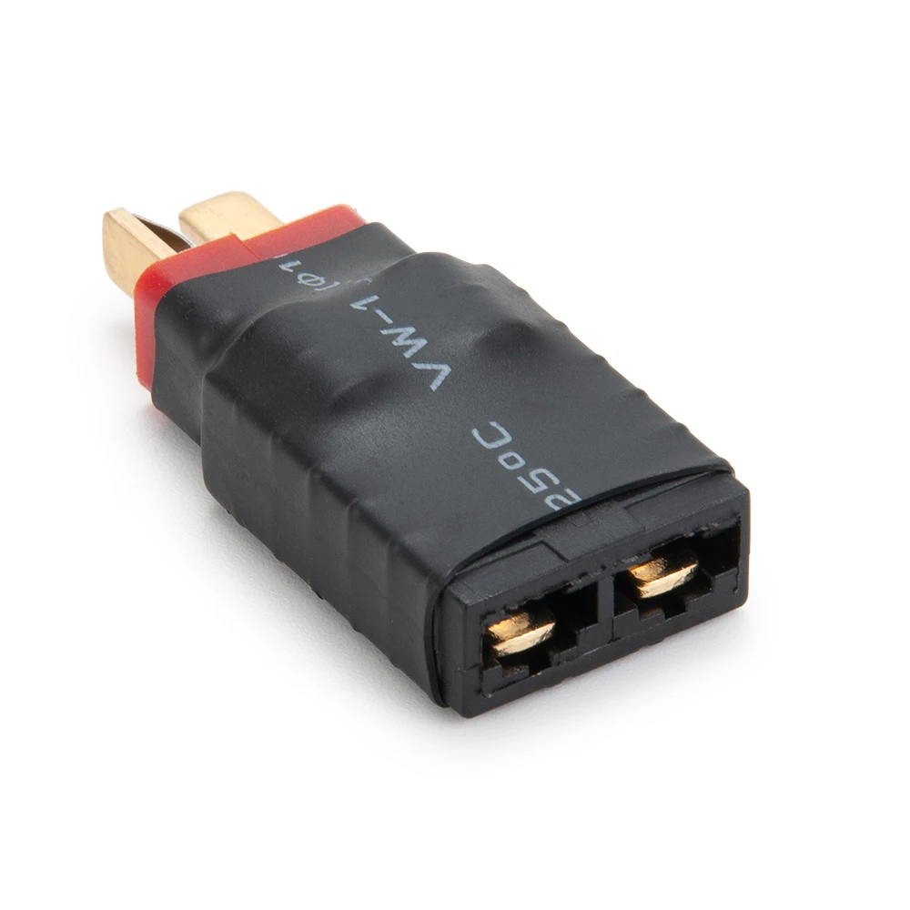 MIBIDAO EC5 to T Deans Female Male Connector RC Lipo Battery Control Parts Banana Plug Adapter